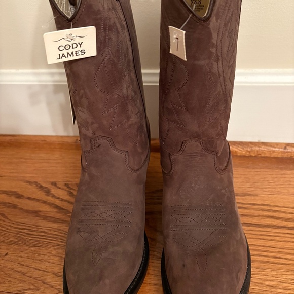 Cody James Other - Cody James Brown Leather Western Cowboy Boots Size 7 – Brand New/With Tags